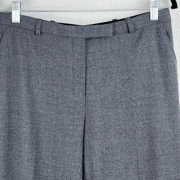 Armani Collezioni Dark Gray Wool Blend Antinea SRL Trousers Dress Slacks Pant 10 - Picture 5 of 12